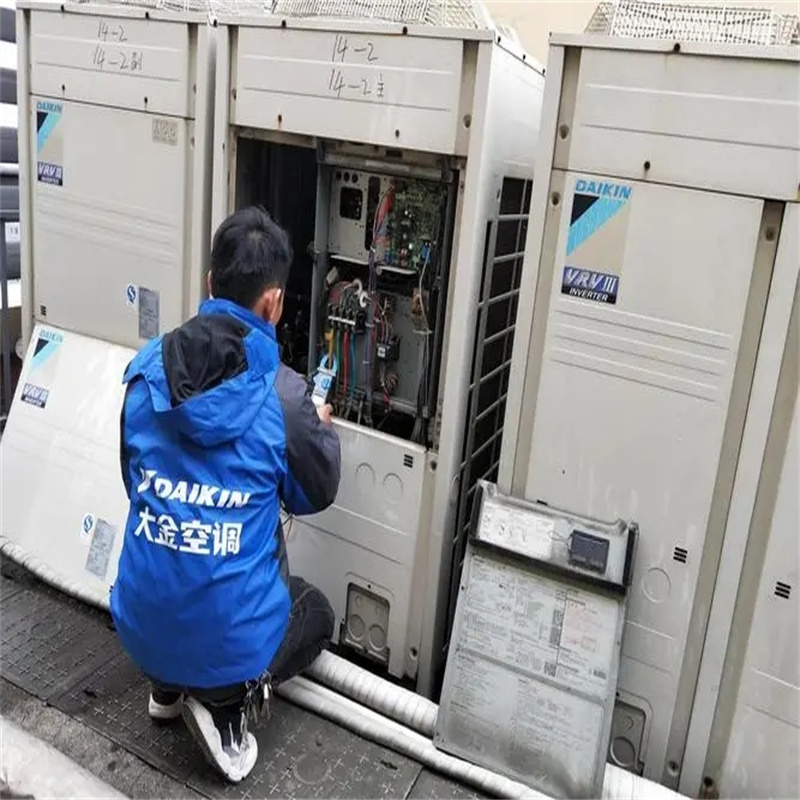 深圳南山海岸城柜机空调跳闸故障维修